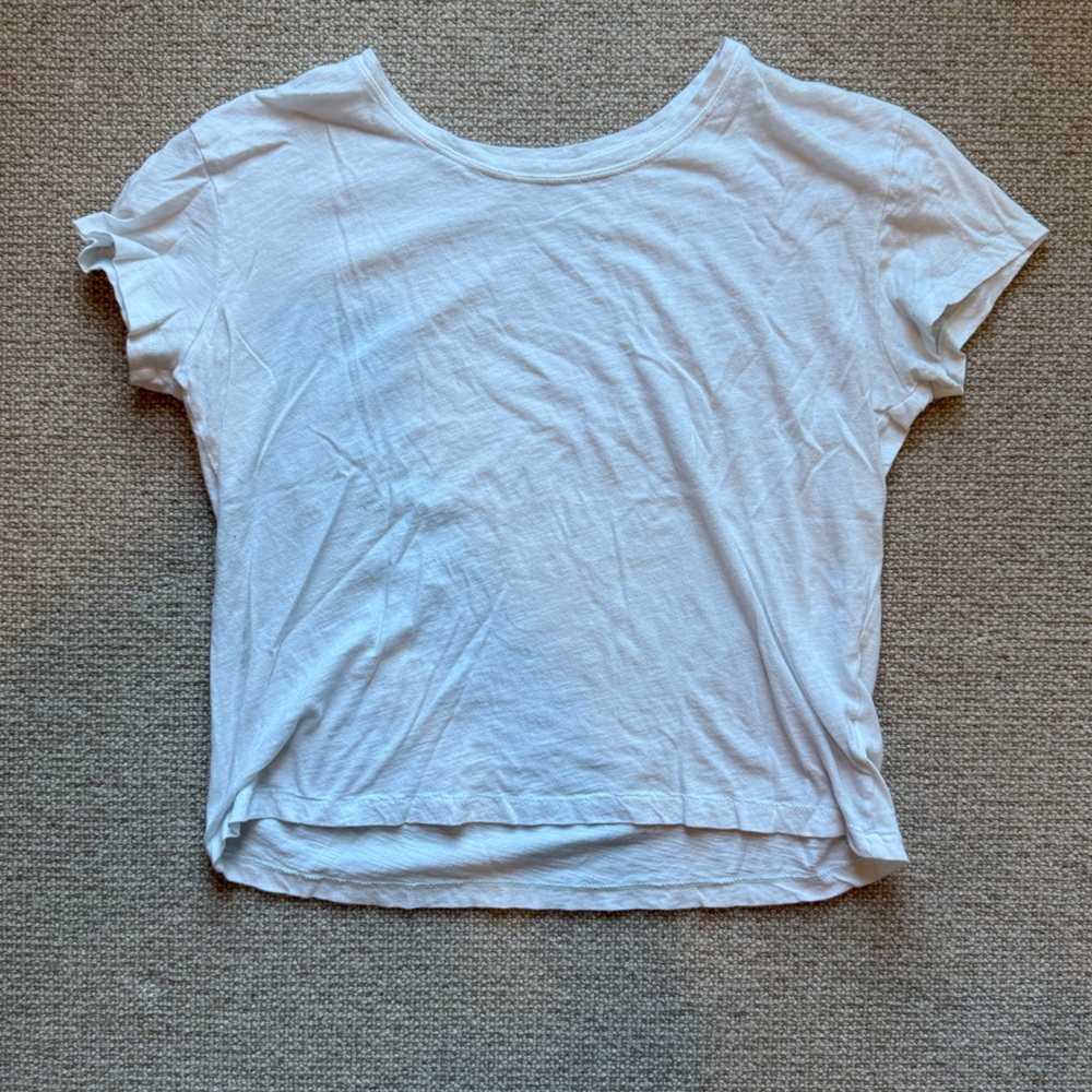 Vineyard Vines Surftee Solid White 100% Cotton t shirt Size xs - Picture 1 of 7